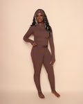 Ribbed Baesics (Mocha)